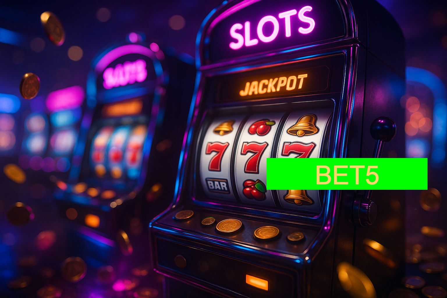 Diversos jogos de caça-níqueis